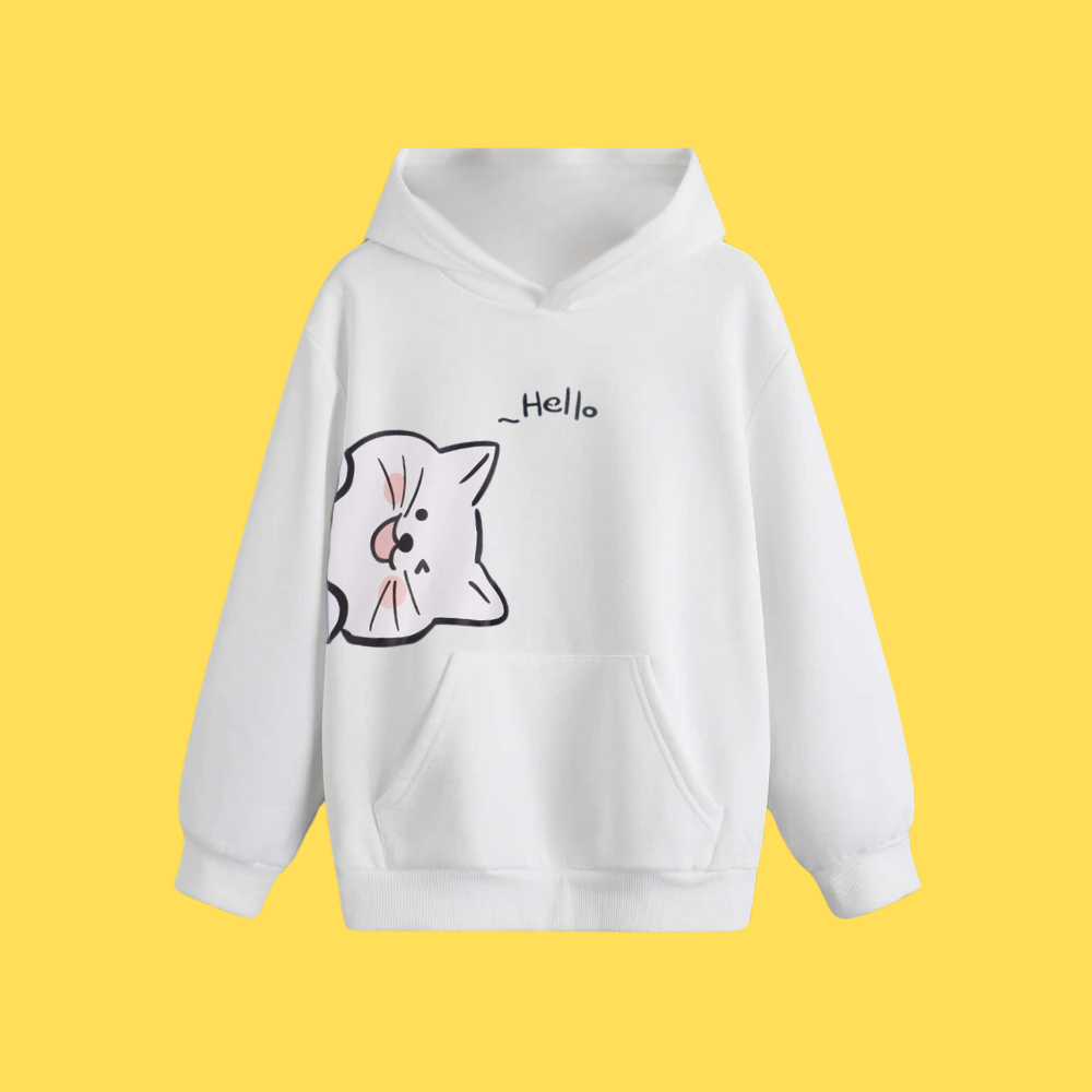 Hoody - Hello Cat
