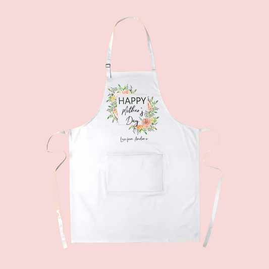 Mother's Day Apron - Happy mother's day